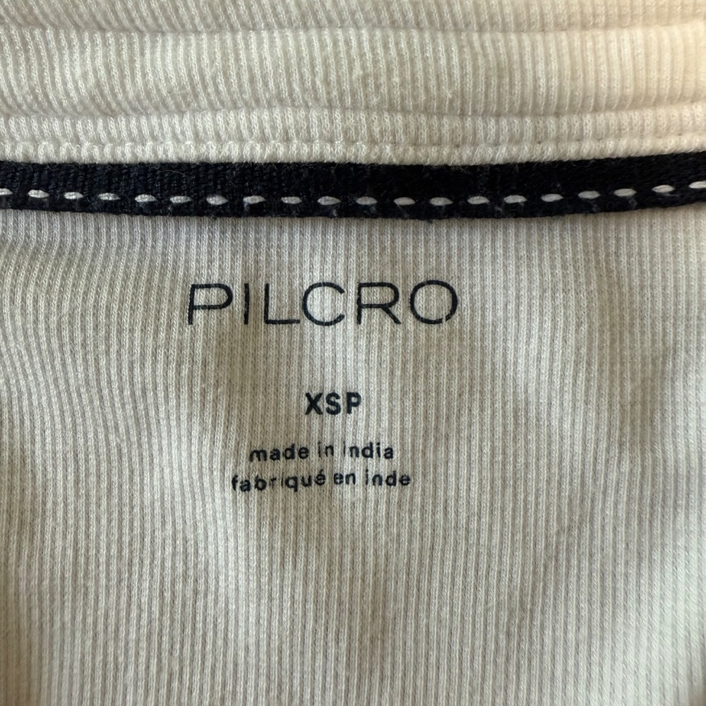 Pilcro Mixed Stripe Babydoll Top Size XSP - Picture 5 of 6